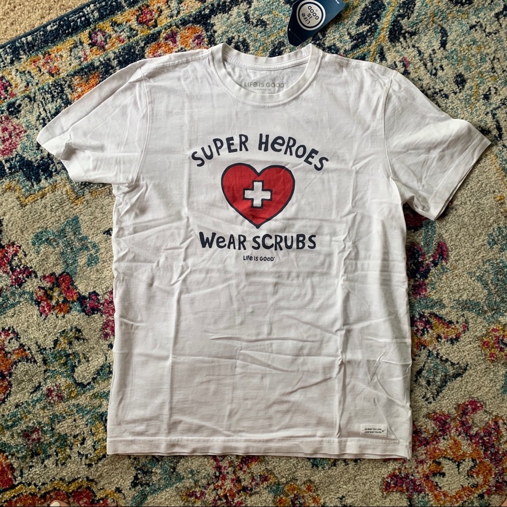Life is good covid themed tee
